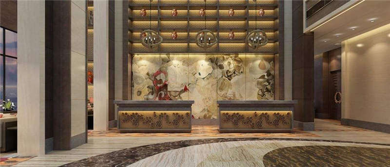 酒店大堂的地面裝修材料，可以嘗試用環(huán)氧水磨石地坪哦！