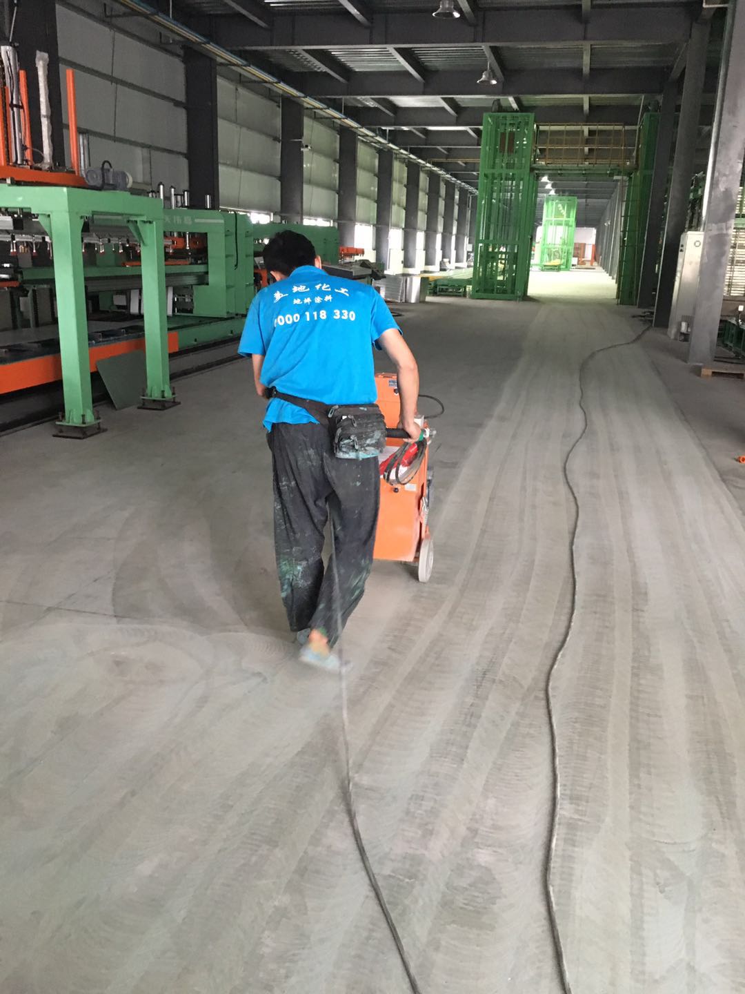 佛山水性環(huán)氧地坪漆的施工步驟？